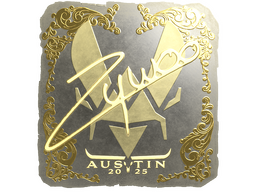 Sticker | ZywOo (Gold) | Austin 2025