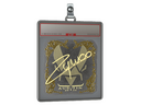 Sticker Slab | ZywOo (Gold) | Austin 2025