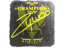 Sticker | ZywOo (Foil, Champion) | Austin 2025