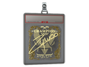 Sticker Slab | ZywOo (Gold, Champion) | Austin 2025