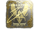 Sticker | ZywOo (Gold, Champion) | Austin 2025