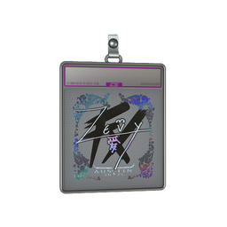 Sticker Slab | zevy (Holo) | Austin 2025