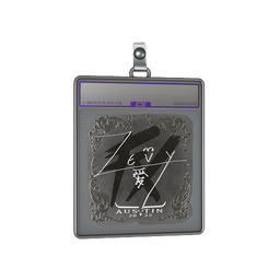 Sticker Slab | zevy (Foil) | Austin 2025
