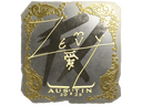 Sticker | zevy (Gold) | Austin 2025