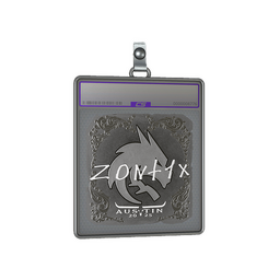 Sticker Slab | zont1x (Foil) | Austin 2025