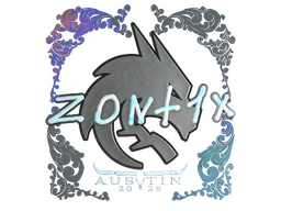 Sticker | zont1x (Holo) | Austin 2025