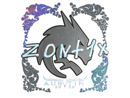 Sticker | zont1x (holo) | Austin 2025
