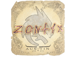 Sticker | zont1x | Austin 2025