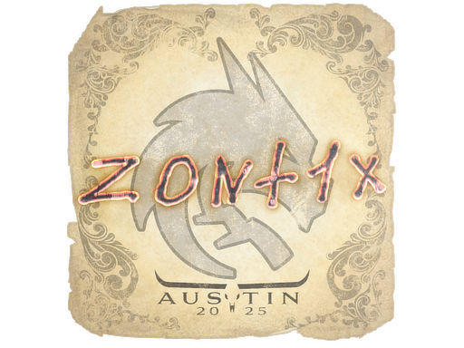 Sticker | zont1x | Austin 2025