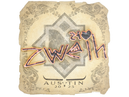 Sticker | zweih | Austin 2025