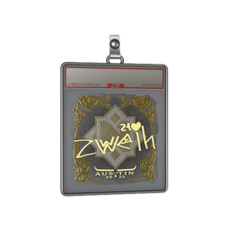 Sticker Slab | zweih (Gold) | Austin 2025