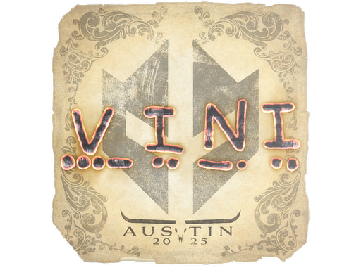 Sticker | VINI | Austin 2025