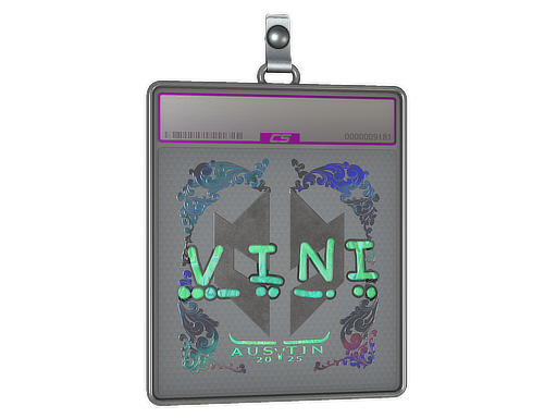 Sticker Slab | VINI (Holo) | Austin 2025