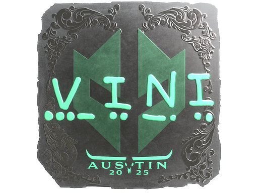 Sticker | VINI (Foil) | Austin 2025