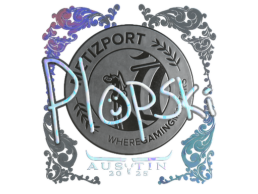 Sticker | Plopski (Holo) | Austin 2025