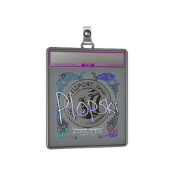 Sticker Slab | Plopski (Holo) | Austin 2025