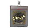 Sticker Slab | piriajr (Gold) | Austin 2025