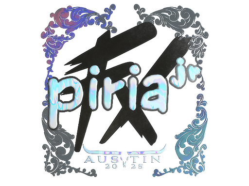 Sticker | piriajr (Holo) | Austin 2025