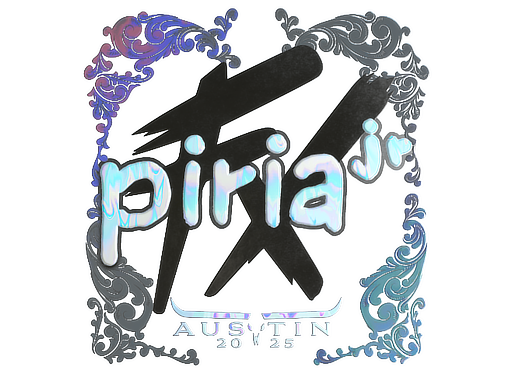 Sticker | piriajr (Holo) | Austin 2025
