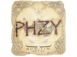 Sticker | phzy | Austin 2025