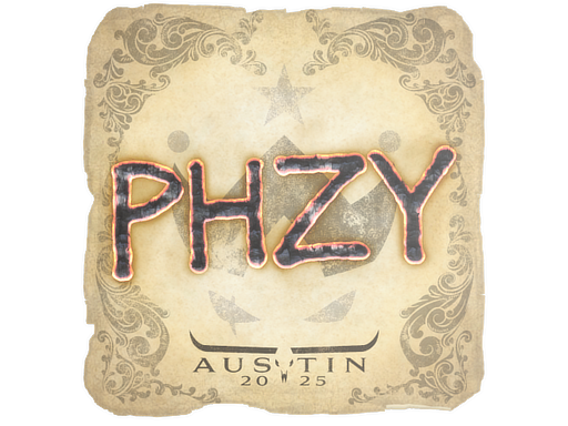 Sticker | phzy | Austin 2025