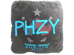 Sticker | phzy (Foil) | Austin 2025
