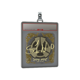 Sticker Slab | s1n (Gold) | Austin 2025