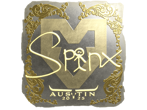 Sticker | Spinx (Gold) | Austin 2025