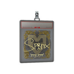 Sticker Slab | Spinx (Gold) | Austin 2025