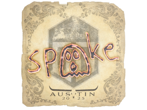 Sticker | spooke | Austin 2025