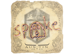 Sticker | spooke | Austin 2025