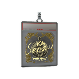 Sticker Slab | Senzu (Gold) | Austin 2025