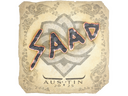 Sticker | saadzin | Austin 2025