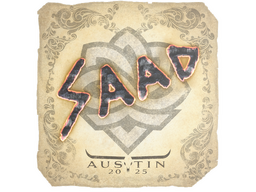 Sticker | saadzin | Austin 2025