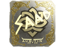 Sticker | saadzin (Gold) | Austin 2025
