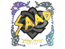 Sticker | saadzin (Holo) | Austin 2025