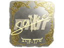 Sticker | saffee (Gold) | Austin 2025