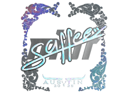 Sticker | saffee (Holo) | Austin 2025