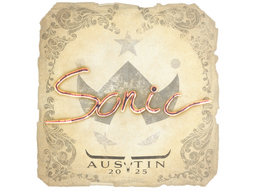 Sticker | Sonic | Austin 2025