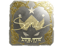 Sticker | Sonic (Gold) | Austin 2025