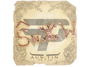 Sticker | snow | Austin 2025