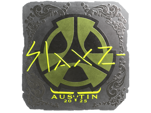 Sticker | slaxz- (Foil) | Austin 2025