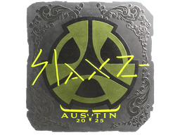 Sticker | slaxz- (Foil) | Austin 2025