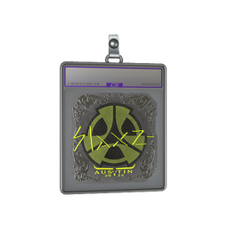 Sticker Slab | slaxz- (Foil) | Austin 2025