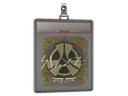 Sticker Slab | slaxz- (Gold) | Austin 2025