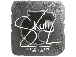 Sticker | skullz (Foil) | Austin 2025