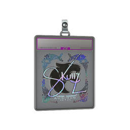 Sticker Slab | skullz (Holo) | Austin 2025
