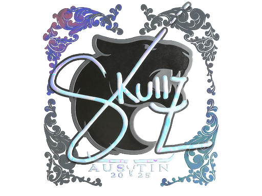 Sticker | skullz (Holo) | Austin 2025