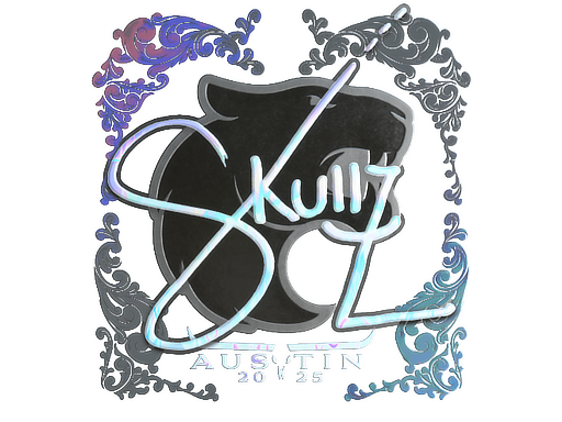 Sticker | skullz (Holo) | Austin 2025