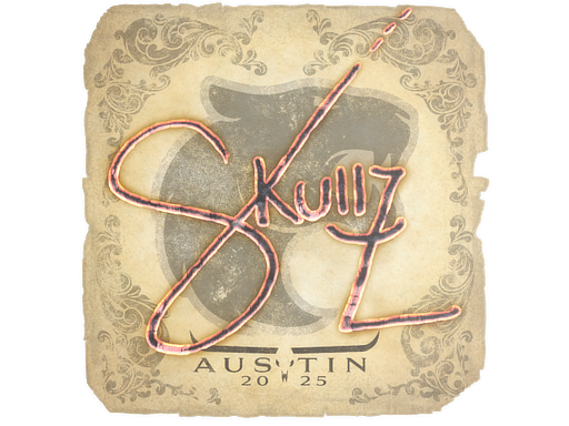 Sticker | skullz | Austin 2025